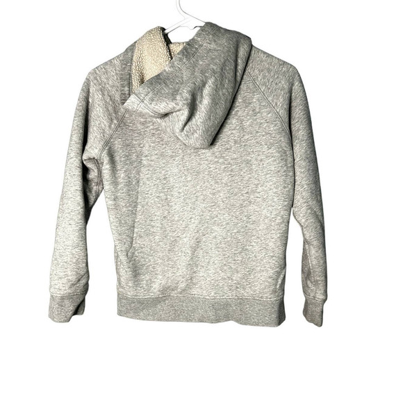 GAP Kids Cozy Gray zip up Size Large - Picture 2 of 3